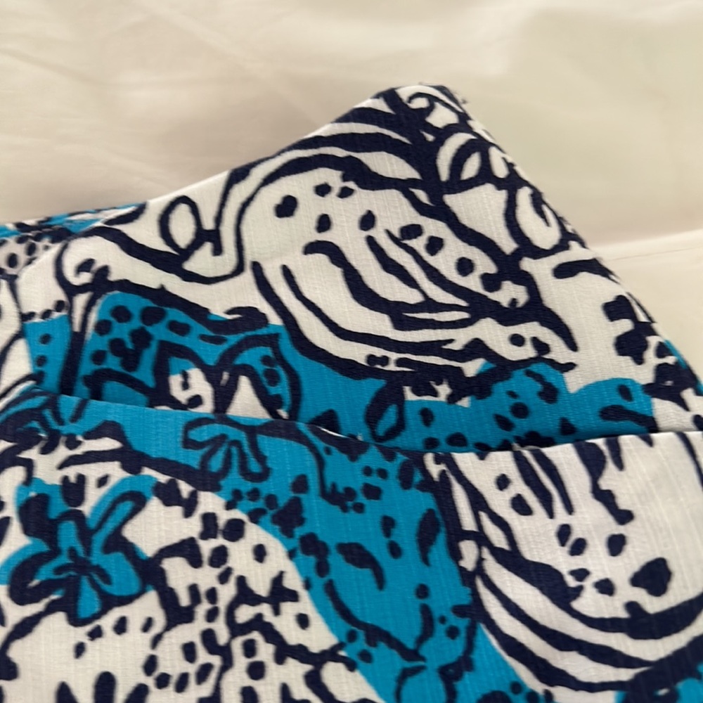Lily Pulitzer blue skort - Picture 3 of 8